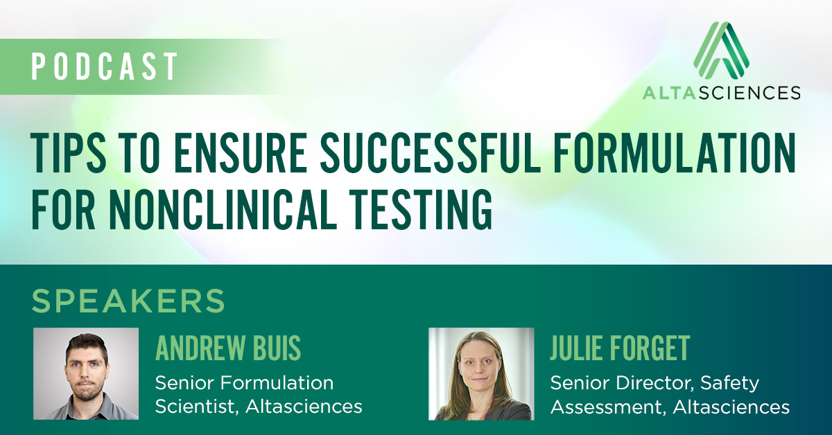 Avoid These Mistakes During Formulation for Nonclinical Testing